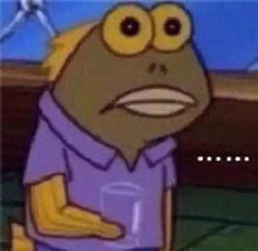 不愧是表情包大户!撒贝宁撞脸《海绵宝宝》里的鱼,网友:一模一样