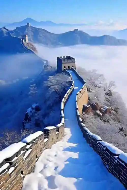 长城雪景|美轮美奂
