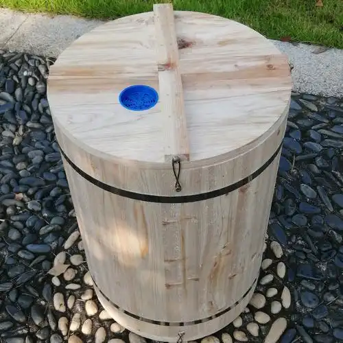 土养蜂箱圆桶蜂箱横养圆木桶蜂箱杉木加厚土养蜜蜂箱招蜂桶诱蜂桶桶长