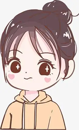 卡通3d小丑笑脸丸子头人物.