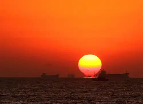 【有图】红日东升祖国昌盛 -蜂鸟网