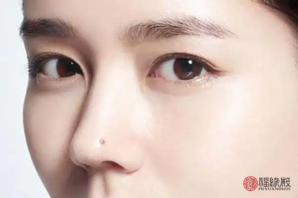 鼻尖长痣的女人