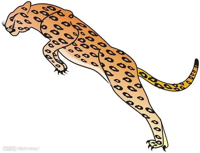 飞豹设计图__野生动物_生物世界_设计图库_昵图网nipic.com