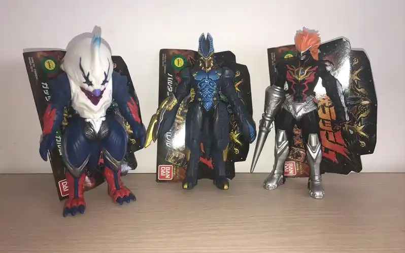 【鲈鱼宴的玩具分享】第12期 大怪兽rush 巴尔坦星人 巴雷鲁 嘎次星人