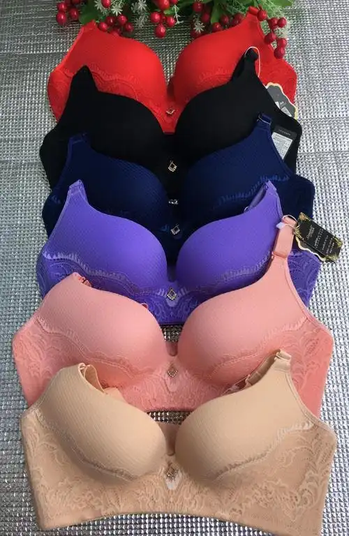 向大大文胸套装_正品华博向大大无钢圈聚拢内衣文胸套装抗菌蕾丝按摩