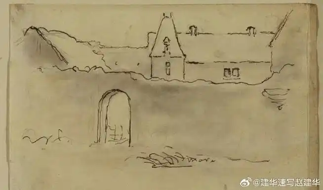 米勒素描欣赏#素描##艺术