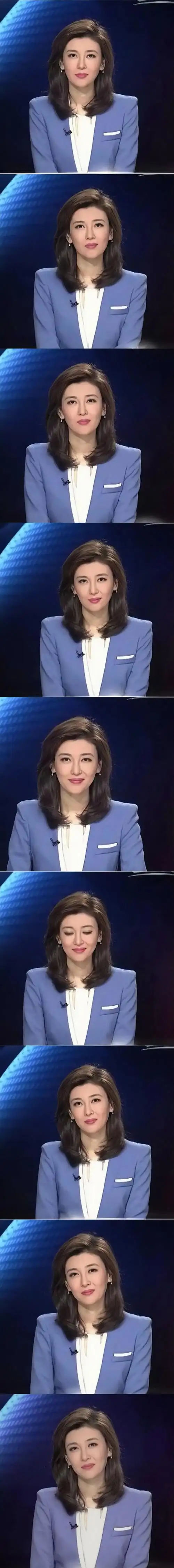 "没想到这句话都通过卫星让《海峡两岸》演播室的同事