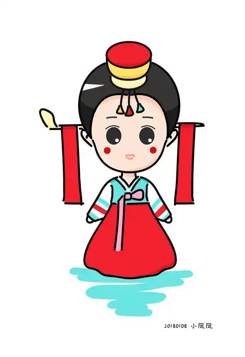 朝鲜族-小新娘-ai鼠绘