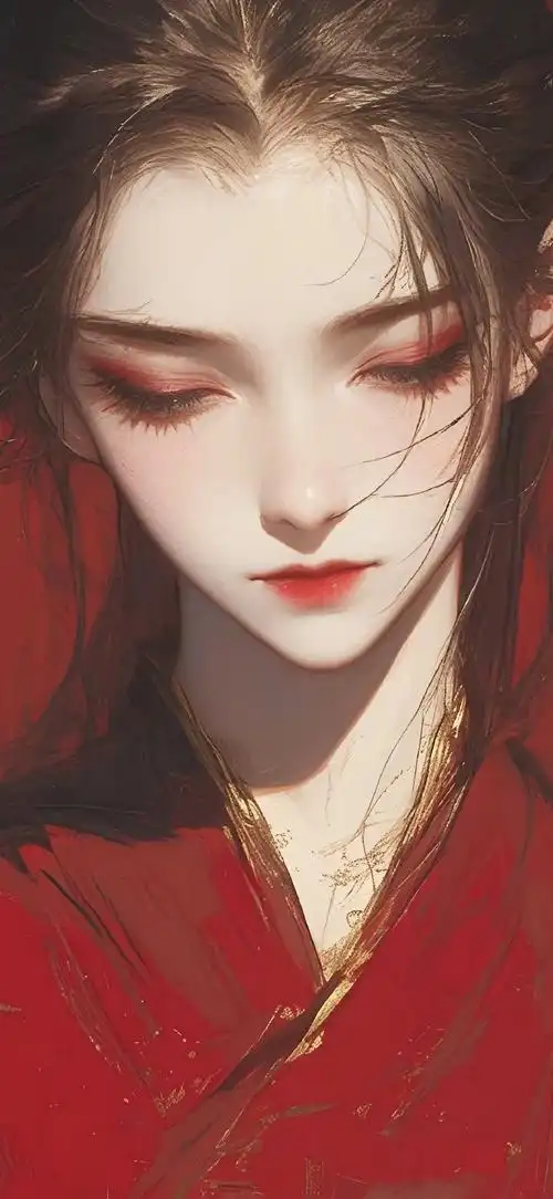 精致古风女生插画壁纸#壁纸