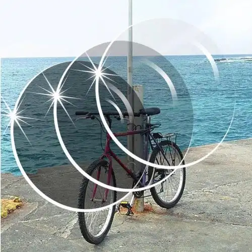 61智能变色防蓝光非球近视散光加硬加膜树脂镜片 现货