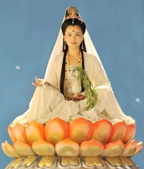 三个版本西游记,观音,文殊,普贤,地藏王菩萨角色形象