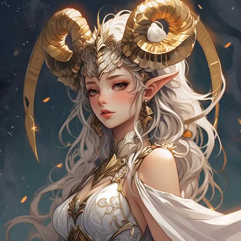 白羊座专属头像95超美!