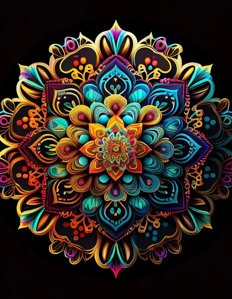 八款原创精美曼陀罗,疗愈身心的美