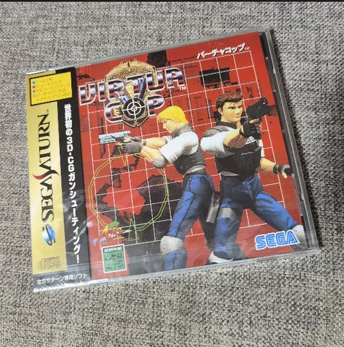 全新品 ss 正版游戏 vr战警 世嘉土星