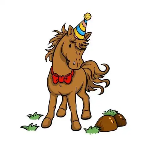 十二生肖马的简笔画画画步骤简单易学