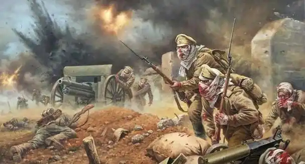 一战东线毒气下的沙俄军队死亡冲锋,奥索维茨要塞保卫战