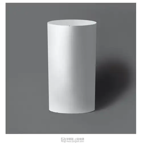 光影素描之圆柱体练习