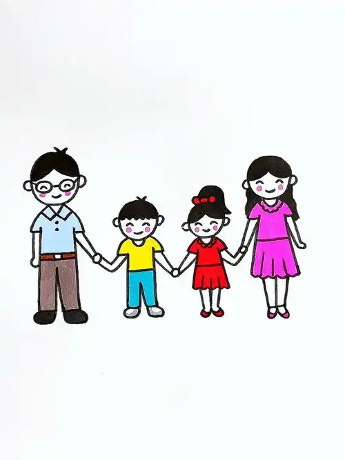 一起来画全家福吧