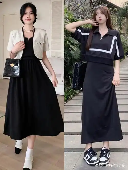 穿衣搭配--夏季微胖女生连衣长裙优雅气质穿搭指南夏季是每个女生展现
