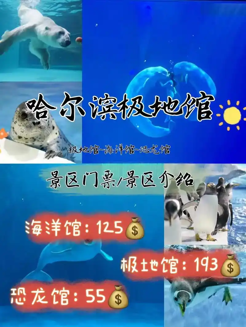 哈尔滨极地馆特价票.哈尔滨极地馆公园是由多名日本,美国,俄罗 - 抖音
