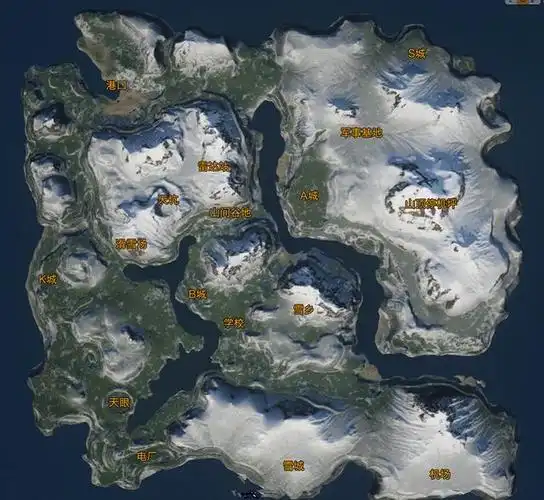 小米枪战这次又走到了绝地求生前面雪地地图率先上线