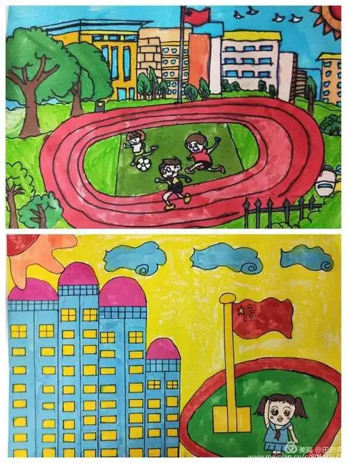 【未央教育】画笔画我心——未央区长乐第二小学开展"我和我的校园"