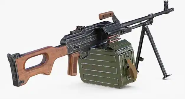 pkm被称为"世界上最好用的通用机枪",它诞生在前苏联的六十年代,于