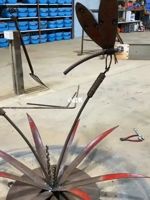 废铁烂铁都是宝,随便都能做景观#手工