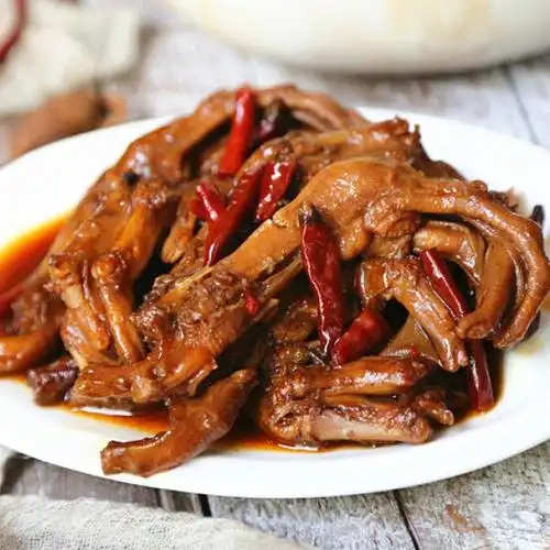 香辣卤鸭掌,轻易不外传的配方,香糯入味,看着都留口水