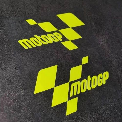 motogp 比赛标志贴纸个性机车头盔贴花 摩托车改装车贴防水反光