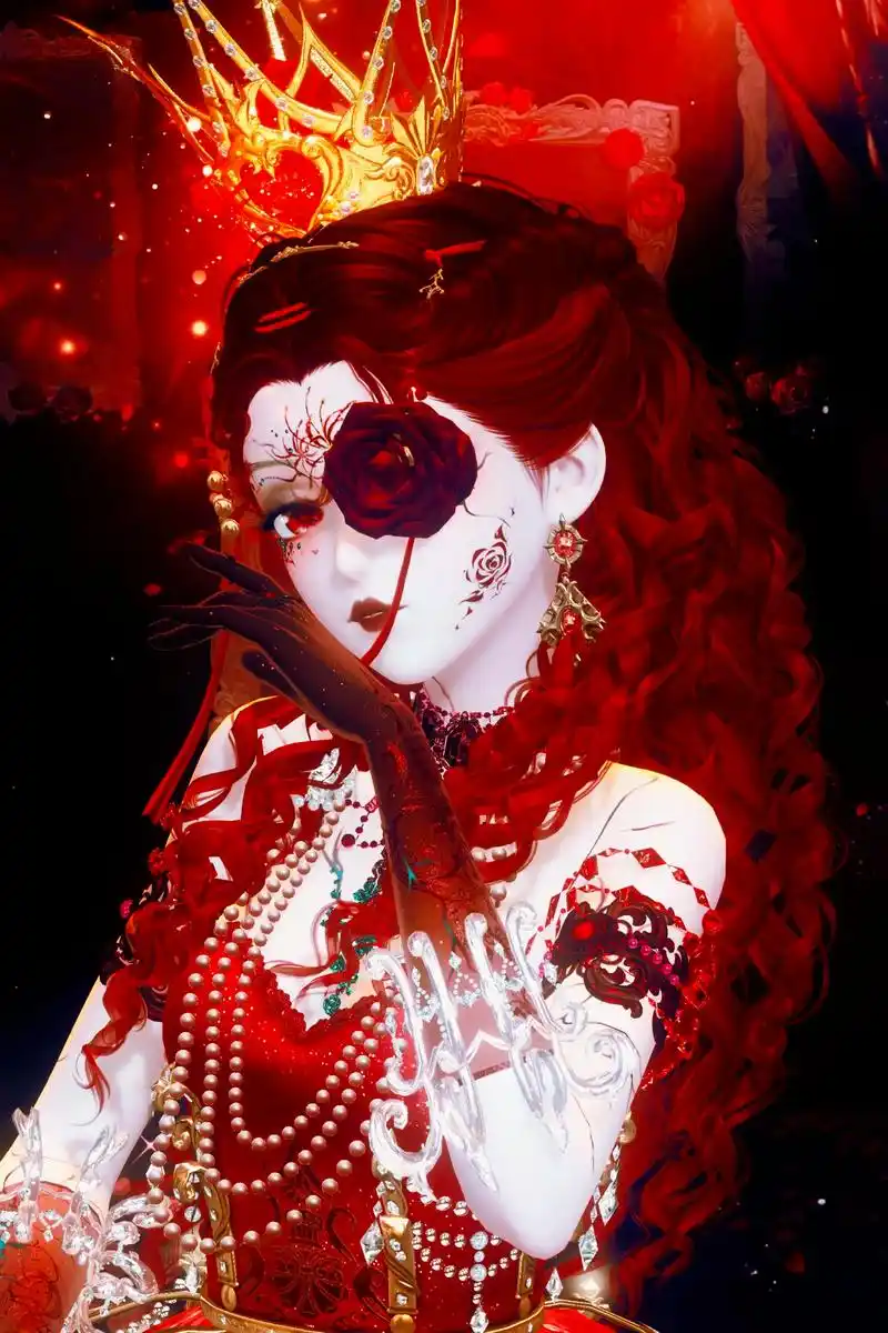 歌剧魅影.是时候拿出红女王的衣服#闪耀暖暖 #闪耀暖暖搭配