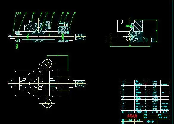 求助 一个精密平口钳 图纸