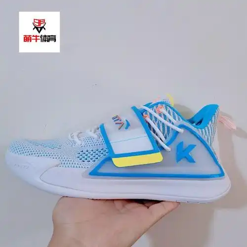 安踏水花kt2代篮球鞋男鞋2022春夏季新款低帮透气运动鞋112021602