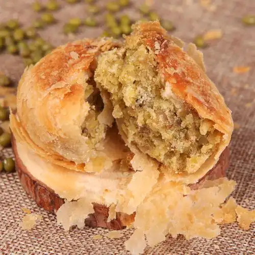 山西特产南耀离绿豆饼绿豆糕休闲零食小吃早餐糕点茶点390g*3