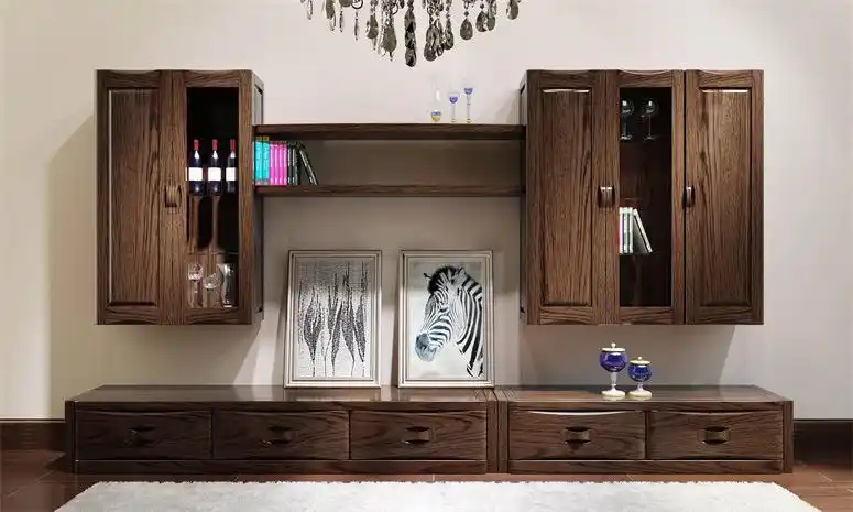 光明家具【金士名阁】系列,客厅实木家具包含:榆木实木沙发,榆木电视