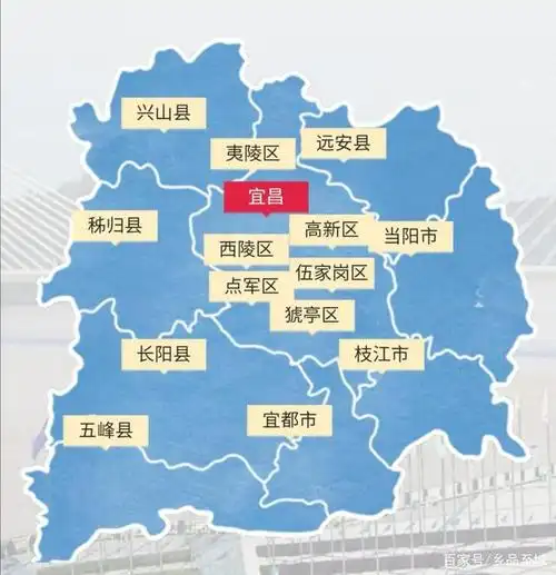 湖北省宜昌市各县市区