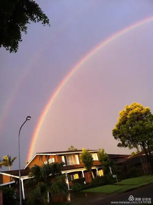雨后彩虹