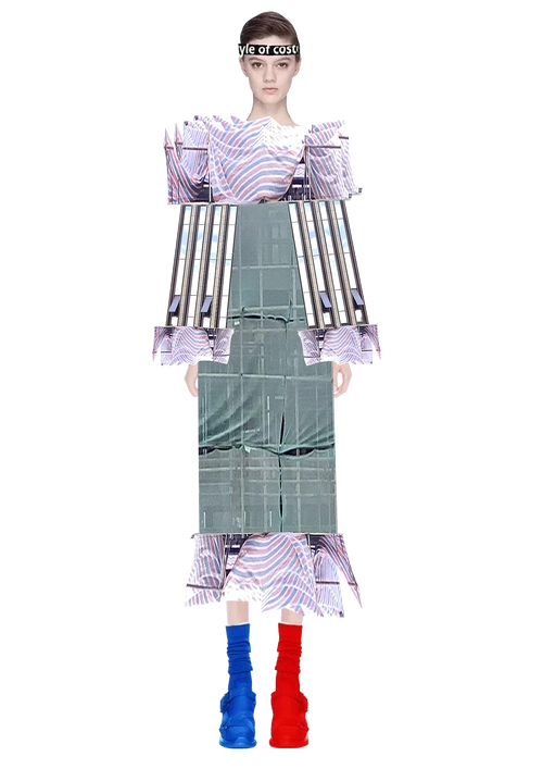 服装创意拼贴设计