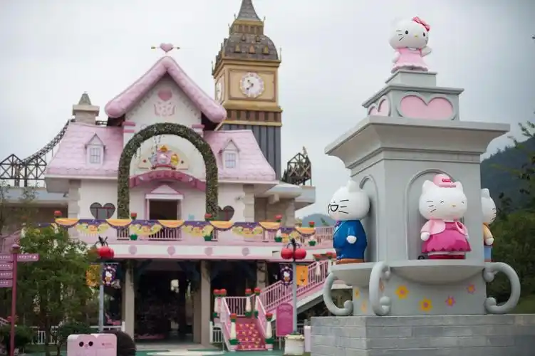 快乐的凯蒂猫乐园之旅