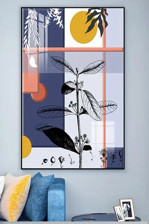 手绘植物装饰画图片-手绘植物装饰画设计素材-手绘植物装饰画模板下载