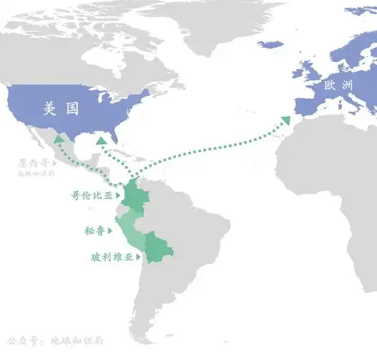 在过去几十年的时间里,哥伦比亚是世界毒品的中心之一,其南部与秘鲁