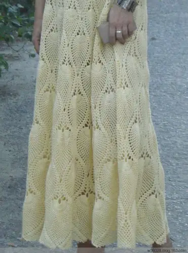 【转载】菠萝钩裙