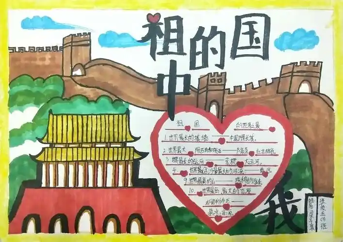 漂亮的手抄报作品