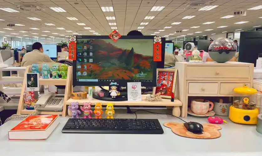 办公桌布置