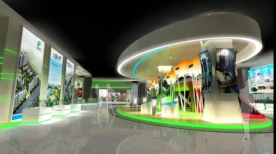 展厅展馆现代简约装修效果图实景图