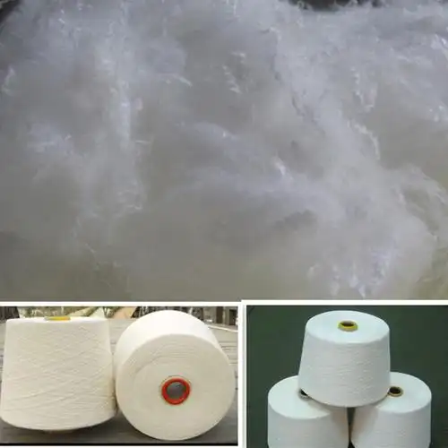 4d*38mm 高韧性涤纶纤维 纺纱棉 纺线棉 毛绒玩具填充棉 枕芯被子填充