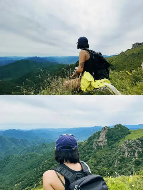 爬山北京第一高峰东灵山