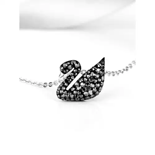 swarovski施华洛世奇小号黑天鹅水晶项链人造水晶送恋人女士5347330