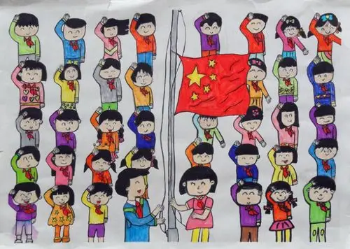 升国旗——董佳兴