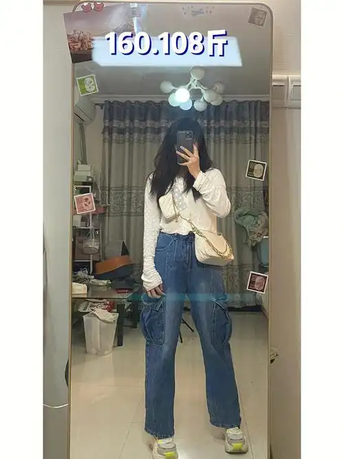 身高160体重108斤微胖显瘦穿搭分享0269